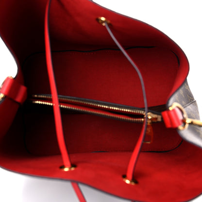 Louis Vuitton Monogram Neonoe MM Coquelicot 8 of 11