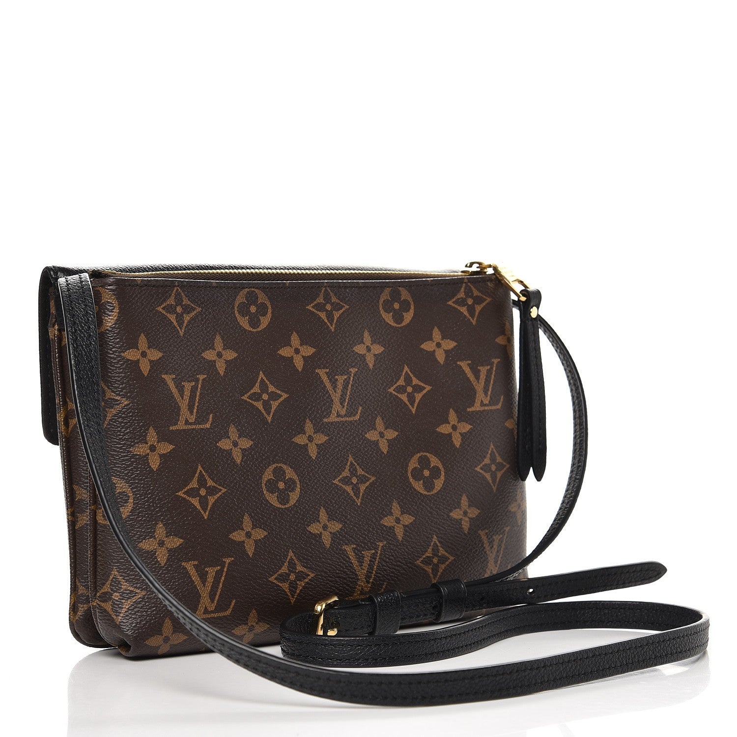 Louis Vuitton Monogram Twice Pochette Black 3 of 10