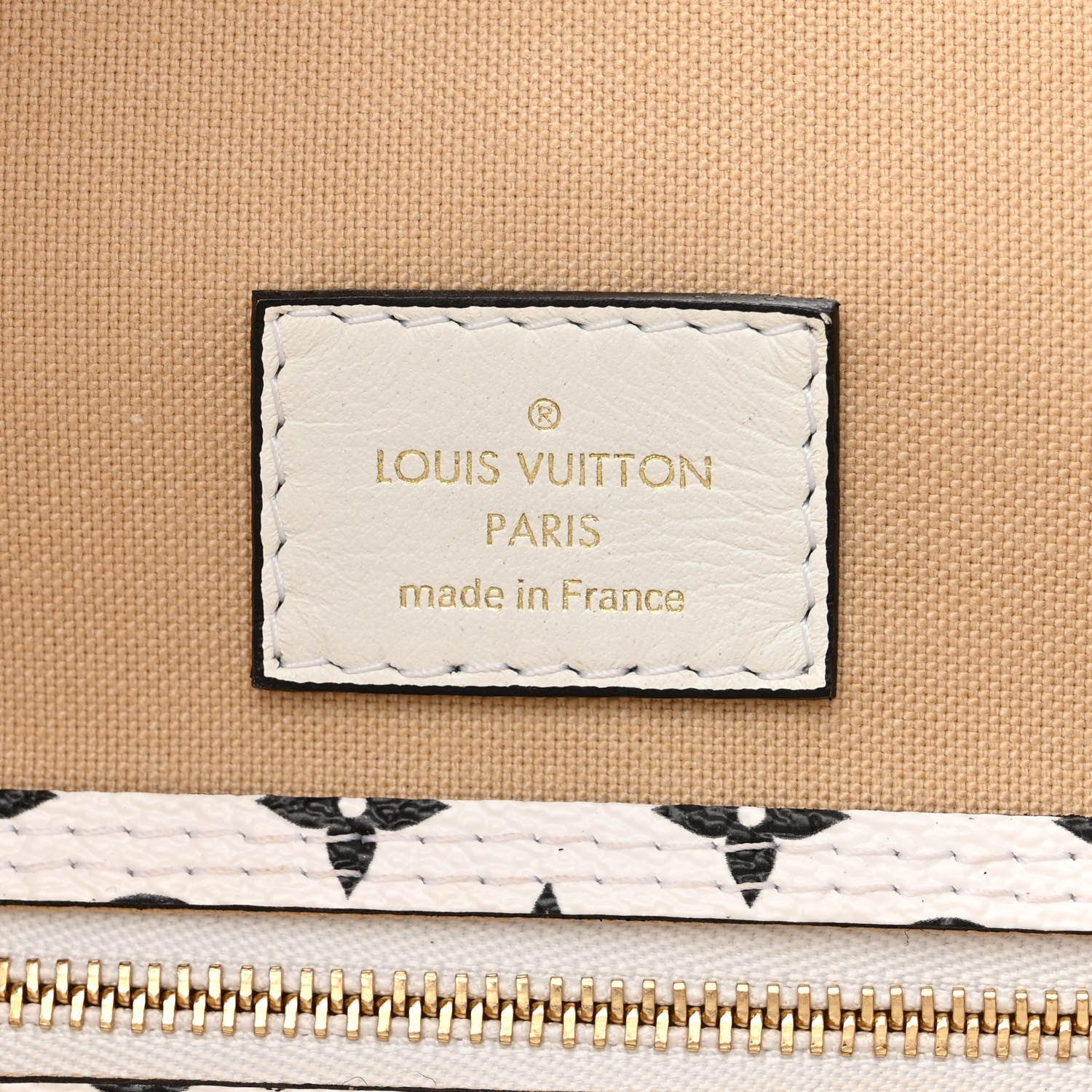 Louis Vuitton Monogram Giant Neverfull MM Kaki 6 of 10