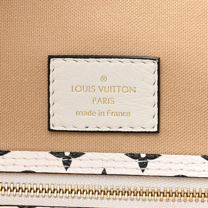 Louis Vuitton Monogram Giant Neverfull MM Kaki 6 of 10