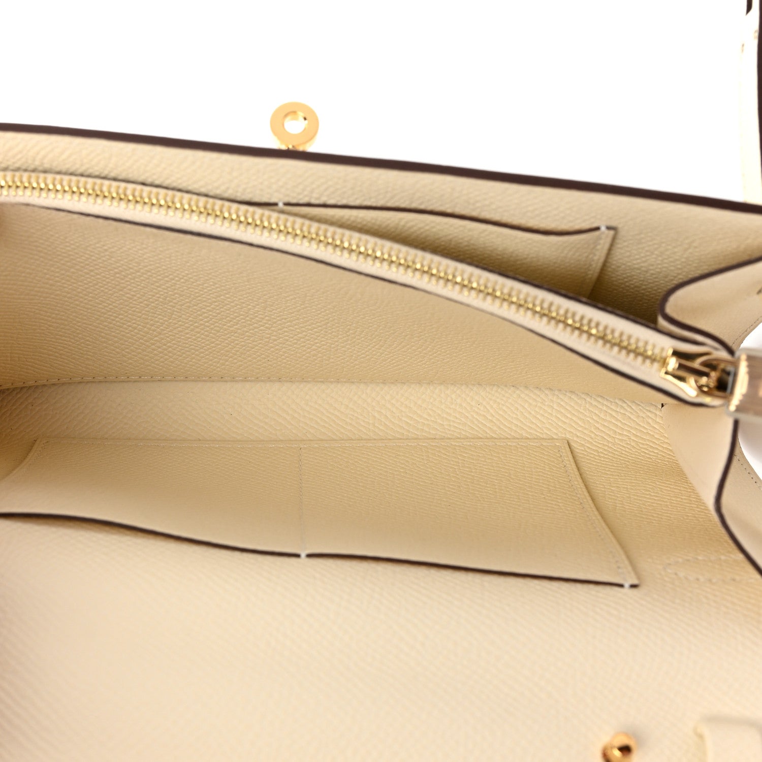 Hermes Epsom Kelly Wallet To Go Nata 7 of 10