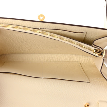 Hermes Epsom Kelly Wallet To Go Nata 7 of 10