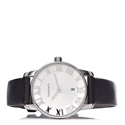 Tiffany Stainless Steel Calfskin 29mm Atlas 2-Hand Quartz Watch 3 of 10