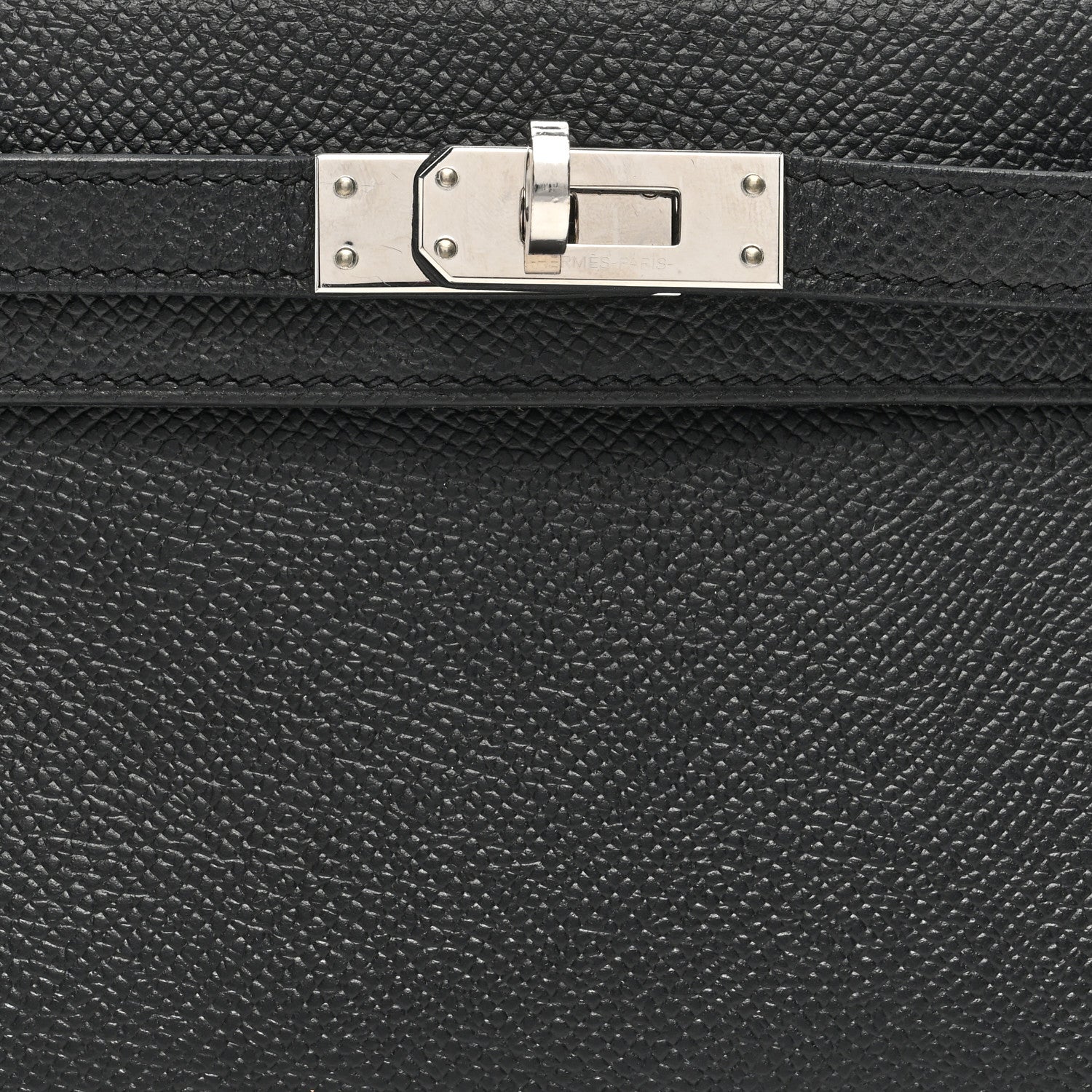 Hermes Epsom Mini Kelly Sellier 20 Black 8 of 10