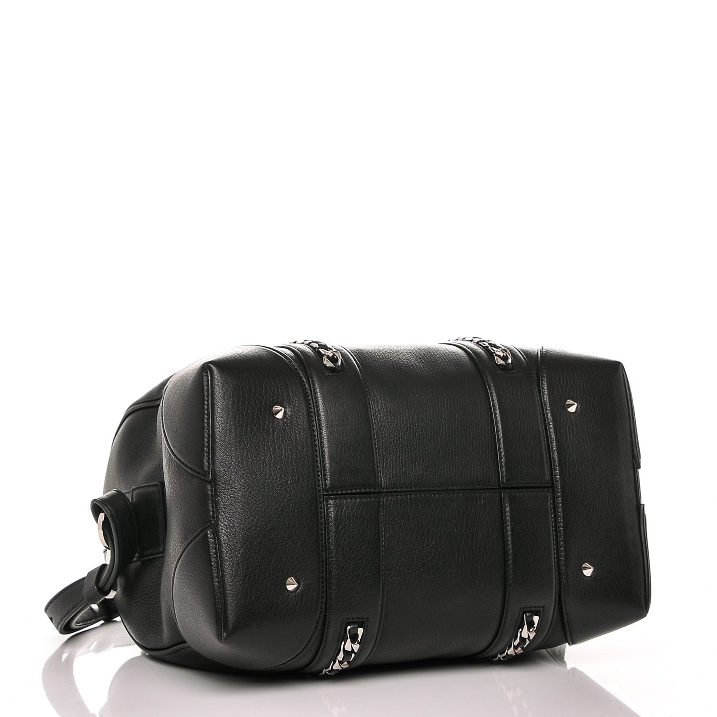 Sugar Goatskin Medium Chain Animation Lucrezia Black