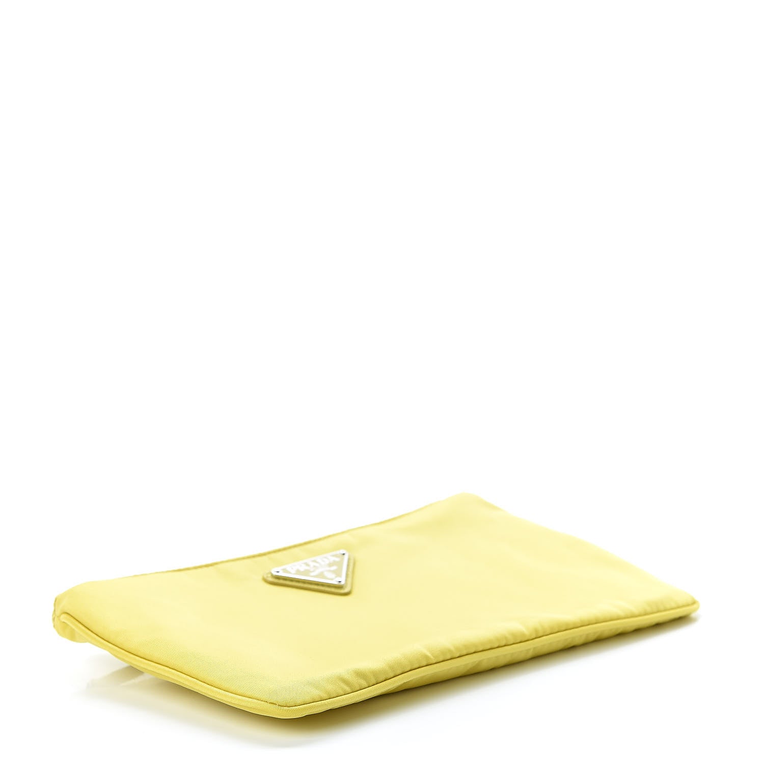 Prada Tessuto Nylon Saffiano Wristlet Girasole 4 of 7