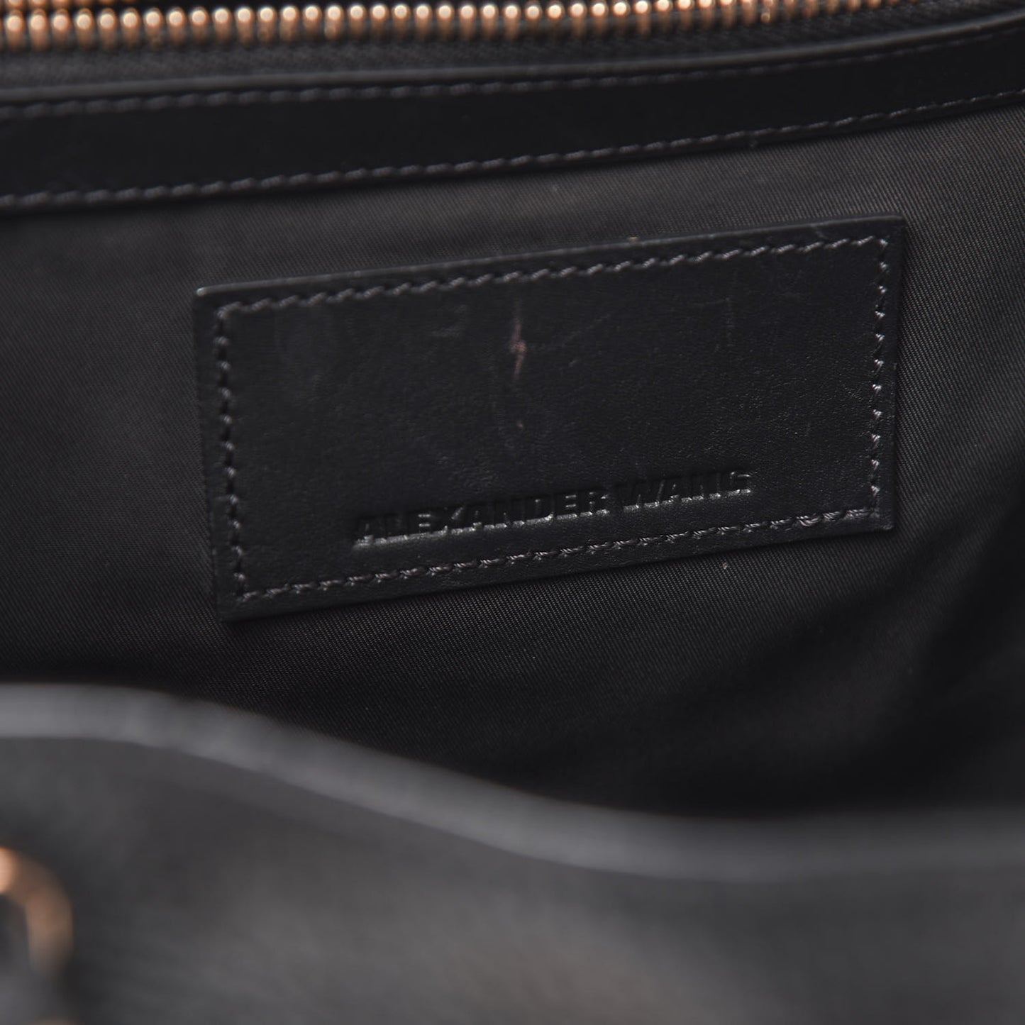 Pebbled Calfskin Prisma Skeletal Backpack Black Rose Gold Hardware
