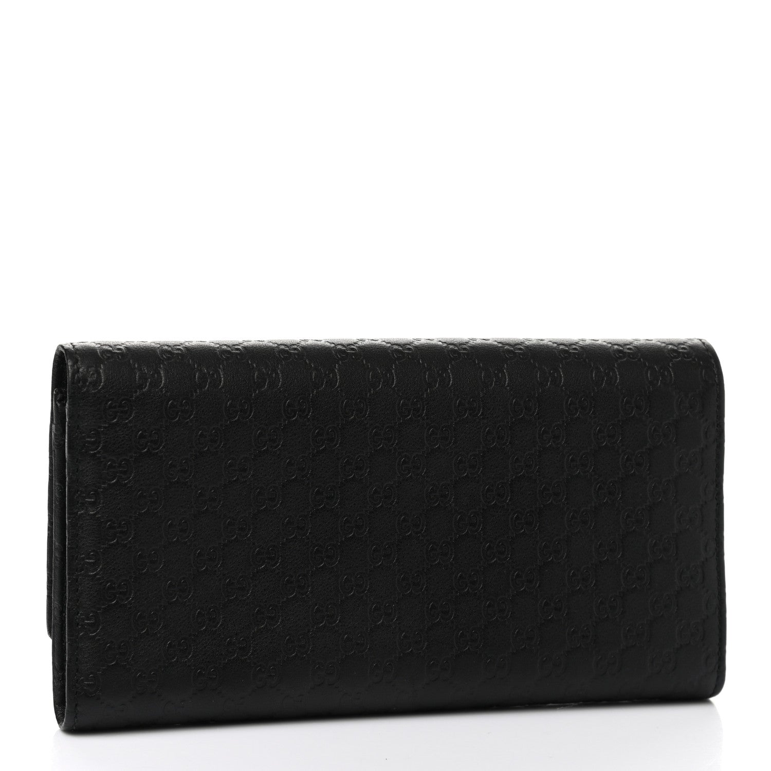 Gucci Microguccissima Bow Continental Wallet Black 3 of 8
