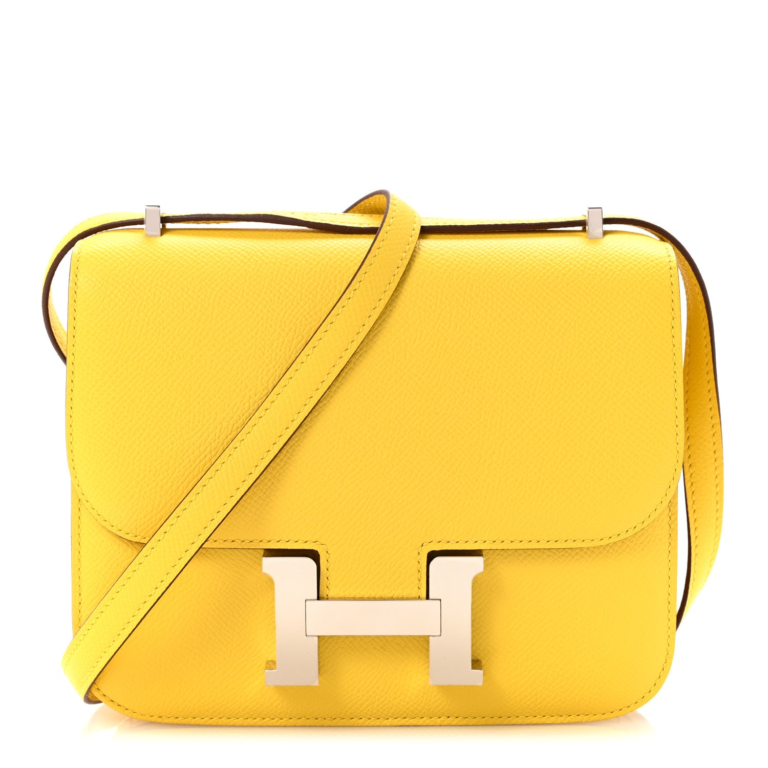 Hermes Epsom Constance 18 Jaune de Naples 1 of 12