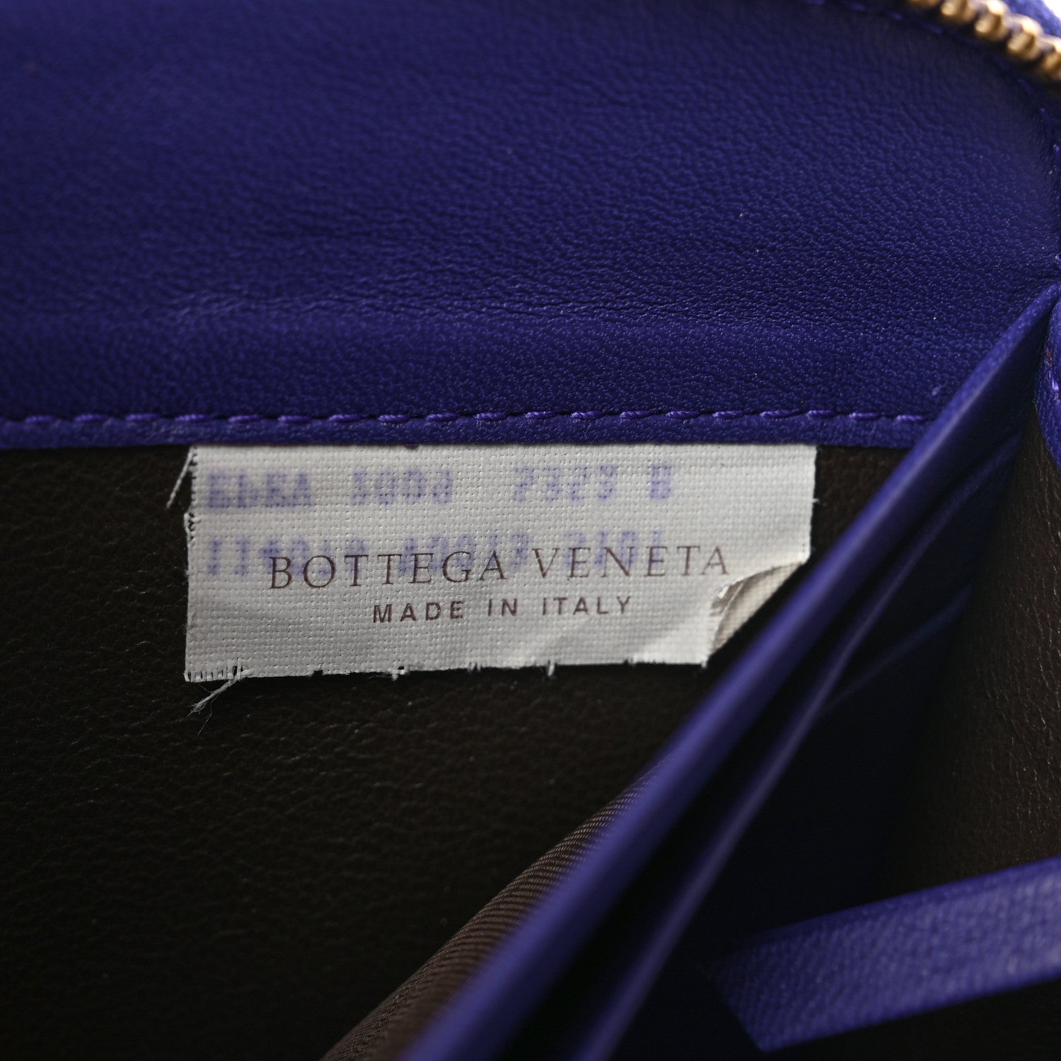 Bottega Veneta Nappa Intrecciato Zip Around Wallet Anemone 7 of 9