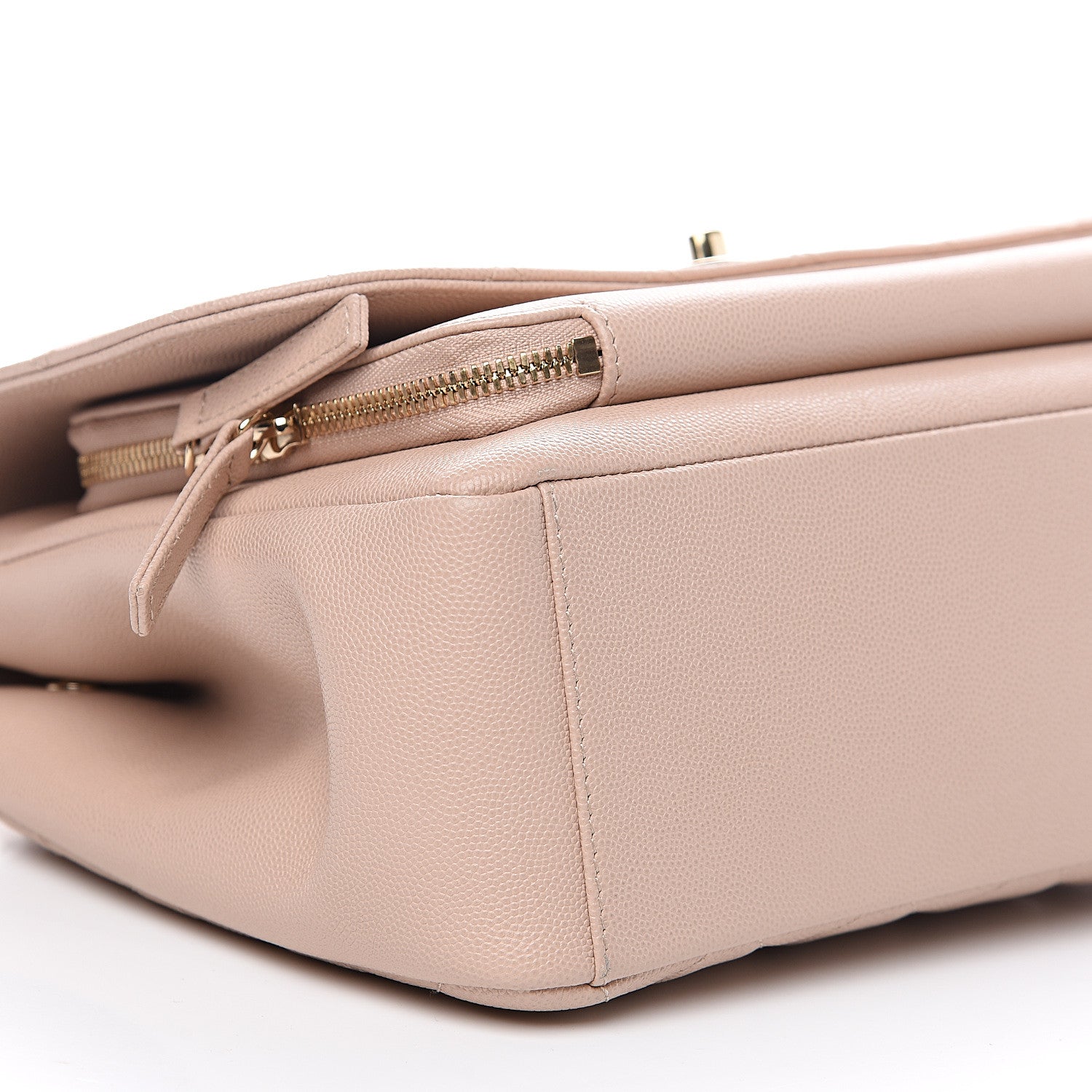 Chanel Caviar Quilted Large Business Affinity Flap Beige 10 of 12