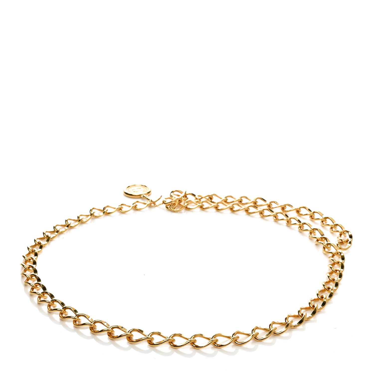 Chanel Chain CC 31 Rue Cambon Medallion Belt Gold 2 of 3