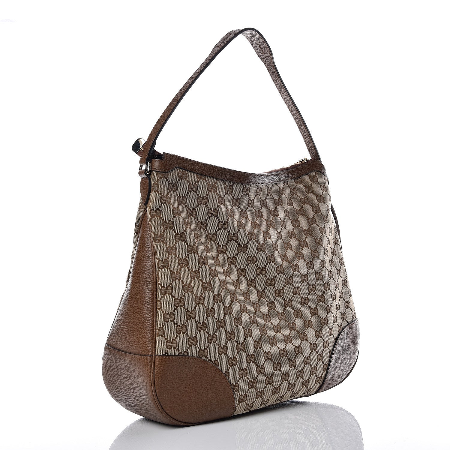 Gucci Soft GG Monogram Large Margaux Hobo Brown 3 of 9