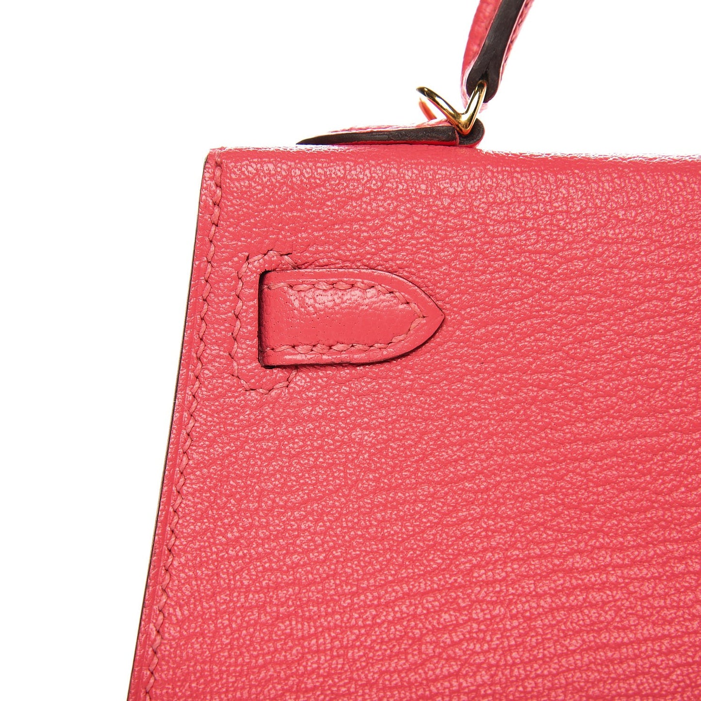 Chevre Mysore Mini Kelly Sellier 20 Rose Lipstick