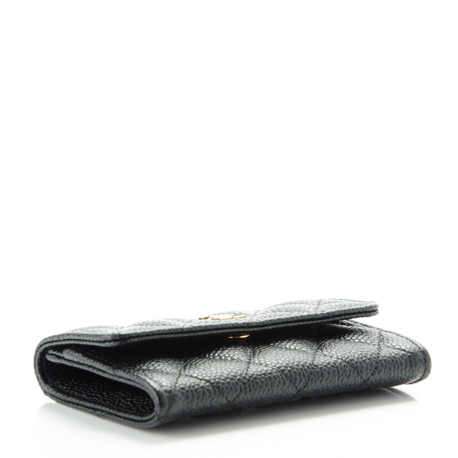 Chanel Caviar Quilted Flap Card Holder Black 4 of 8