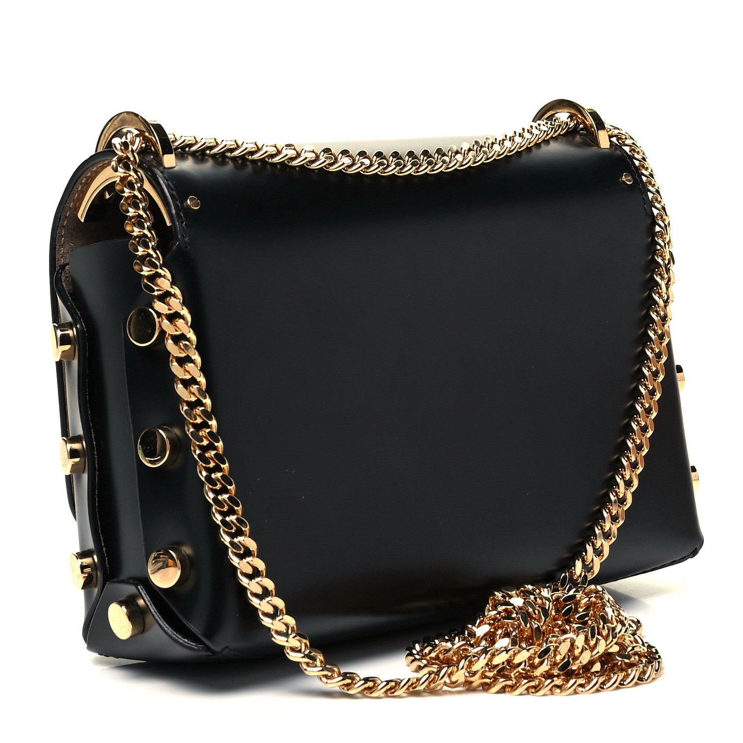 Jimmy Choo Smooth Calfskin Lockett Petite Shoulder Bag Black 3 of 9