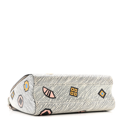 Louis Vuitton Epi Azteque Twist Shoulder Bag MM White 5 of 13