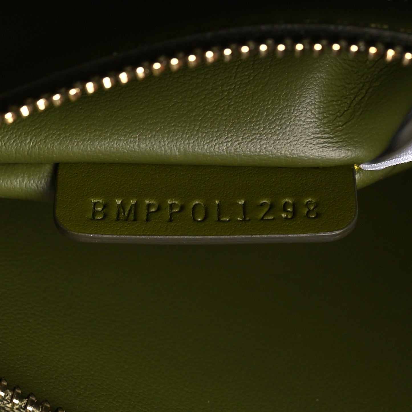Smooth Calfskin Mini Pocket Bag Juniper Green