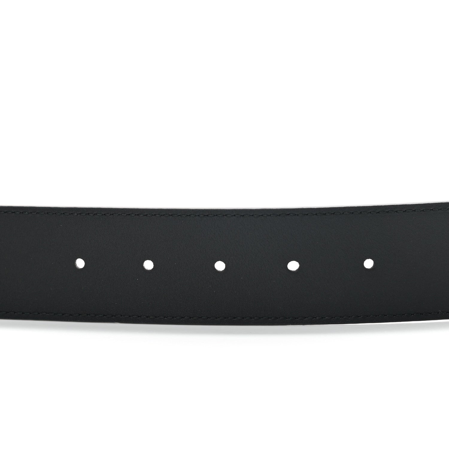 Gucci Calfskin Double G 40mm Belt 75 30 Black 4 of 5