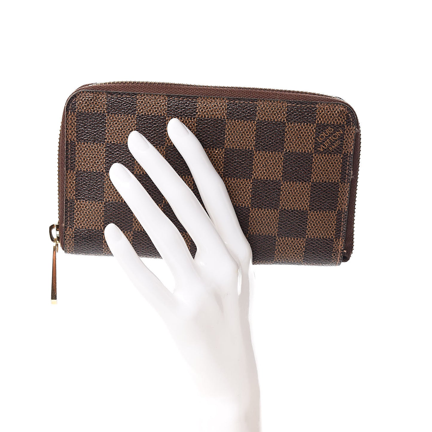 Damier Ebene Zippy Compact Wallet