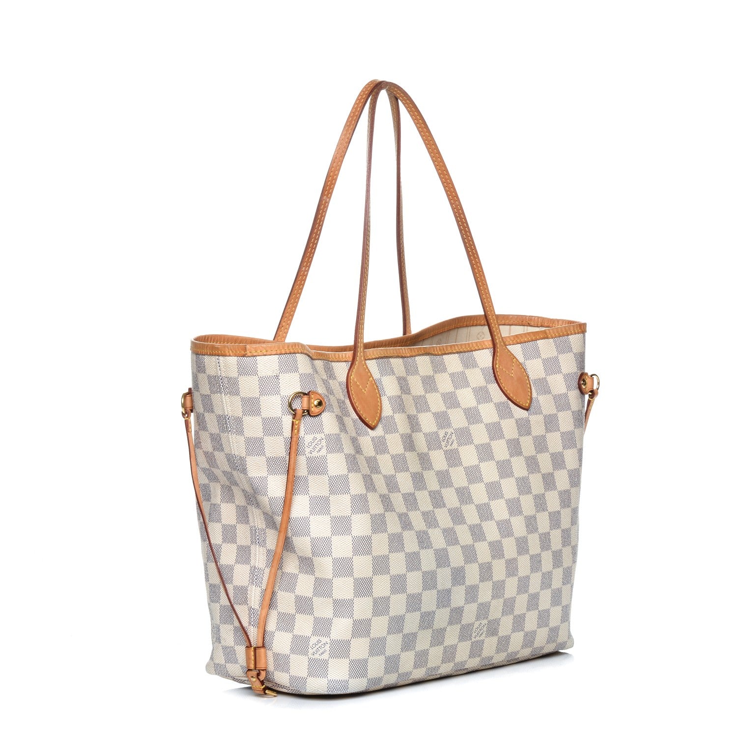 Louis Vuitton Damier Azur Neverfull MM 3 of 11