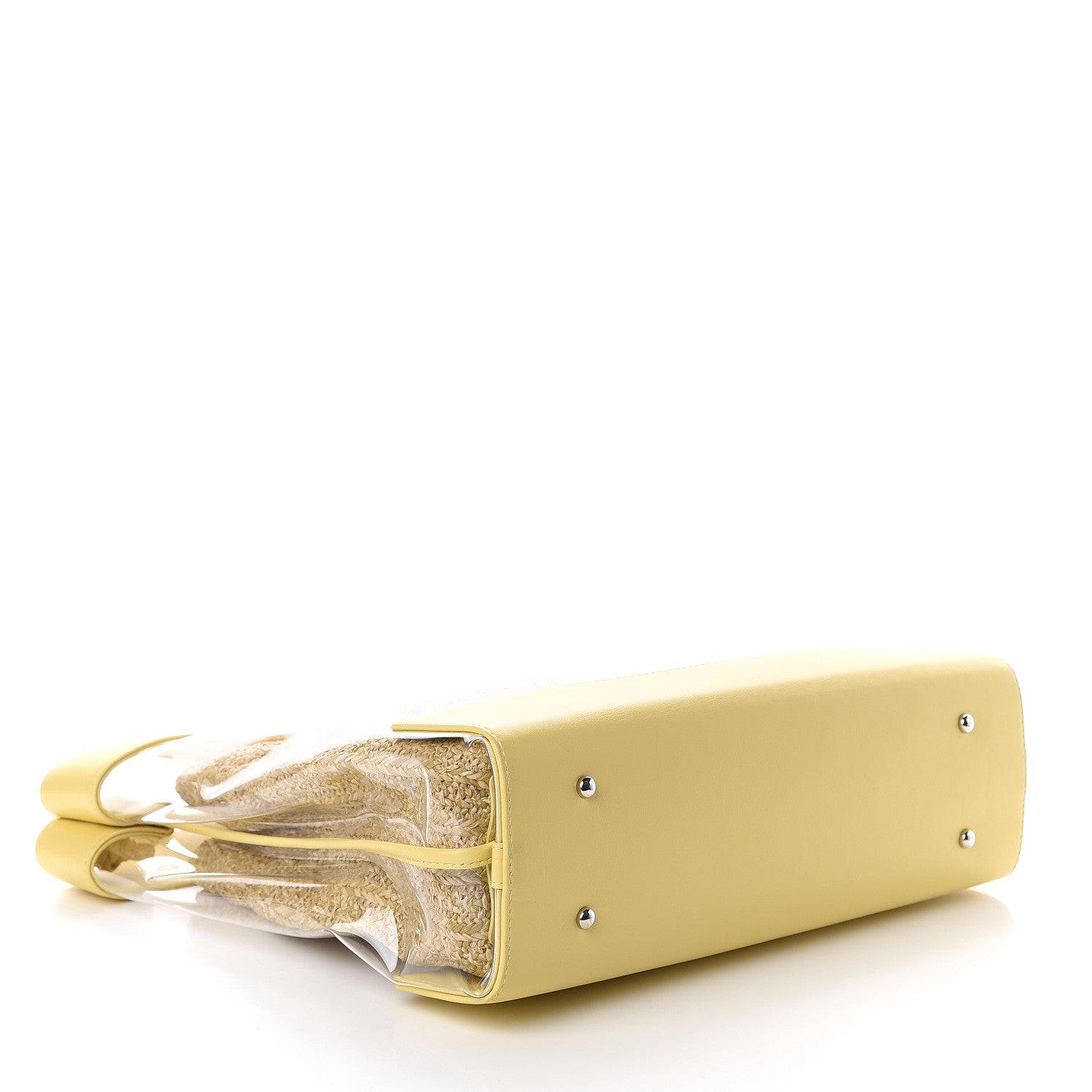 Chanel Calfskin PVC 31 Bag Yellow 3 of 8