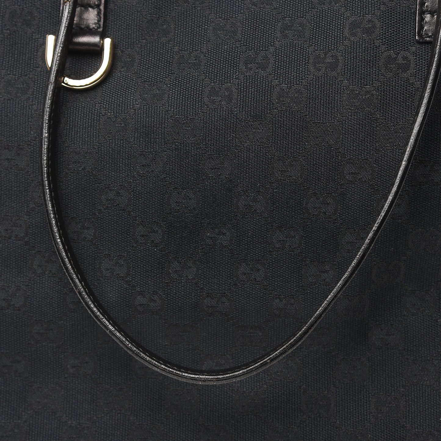 Monogram Large New Britt Tote Black