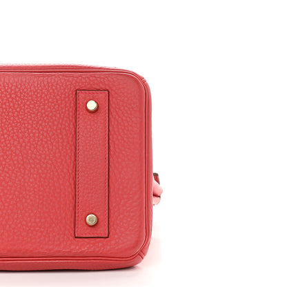 Hermes Taurillon Clemence JPG Shoulder Birkin II 42 Bougainvillea 9 of 9