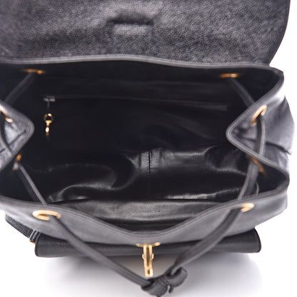 Chanel Caviar Drawstring Backpack Black 4 of 10