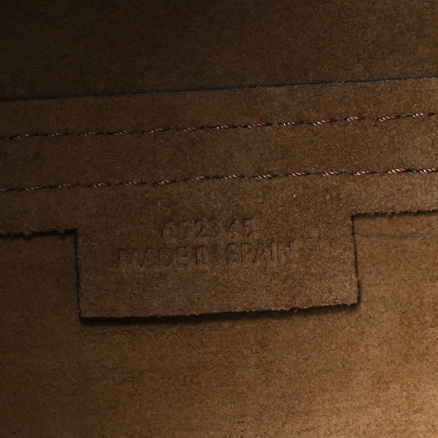 Loewe Shiny Calfskin Mini Puzzle Fold Tote Pearl Grey Dark Grey 7 of 10