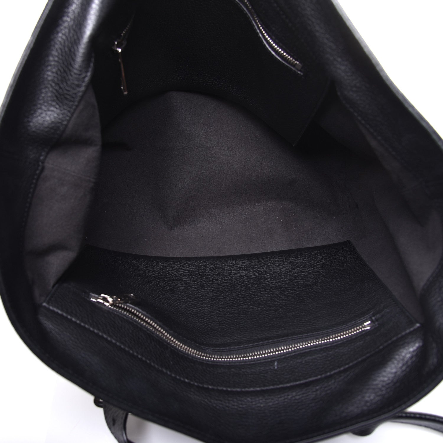 Louis Vuitton Taurillon Cabas Voyage Tote Black 5 of 9