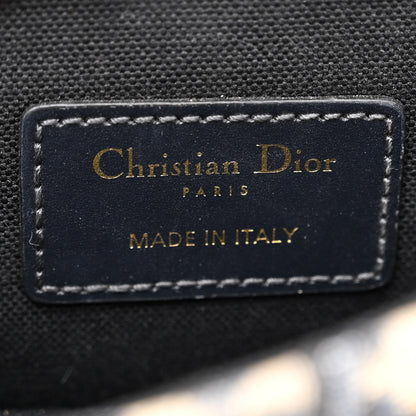 Christian Dior Oblique 30 Montaigne East West Chain Flap Bag Blue 6 of 11