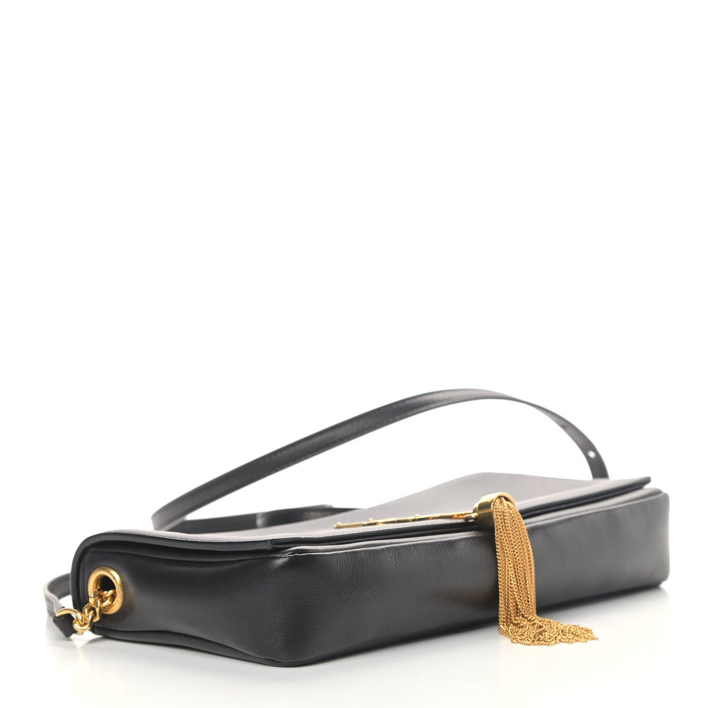 Lambskin Monogram Tassel Kate 99 Black