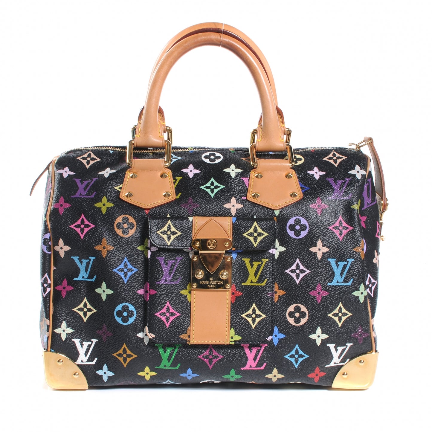 Monogram Multicolor Speedy 30 Black