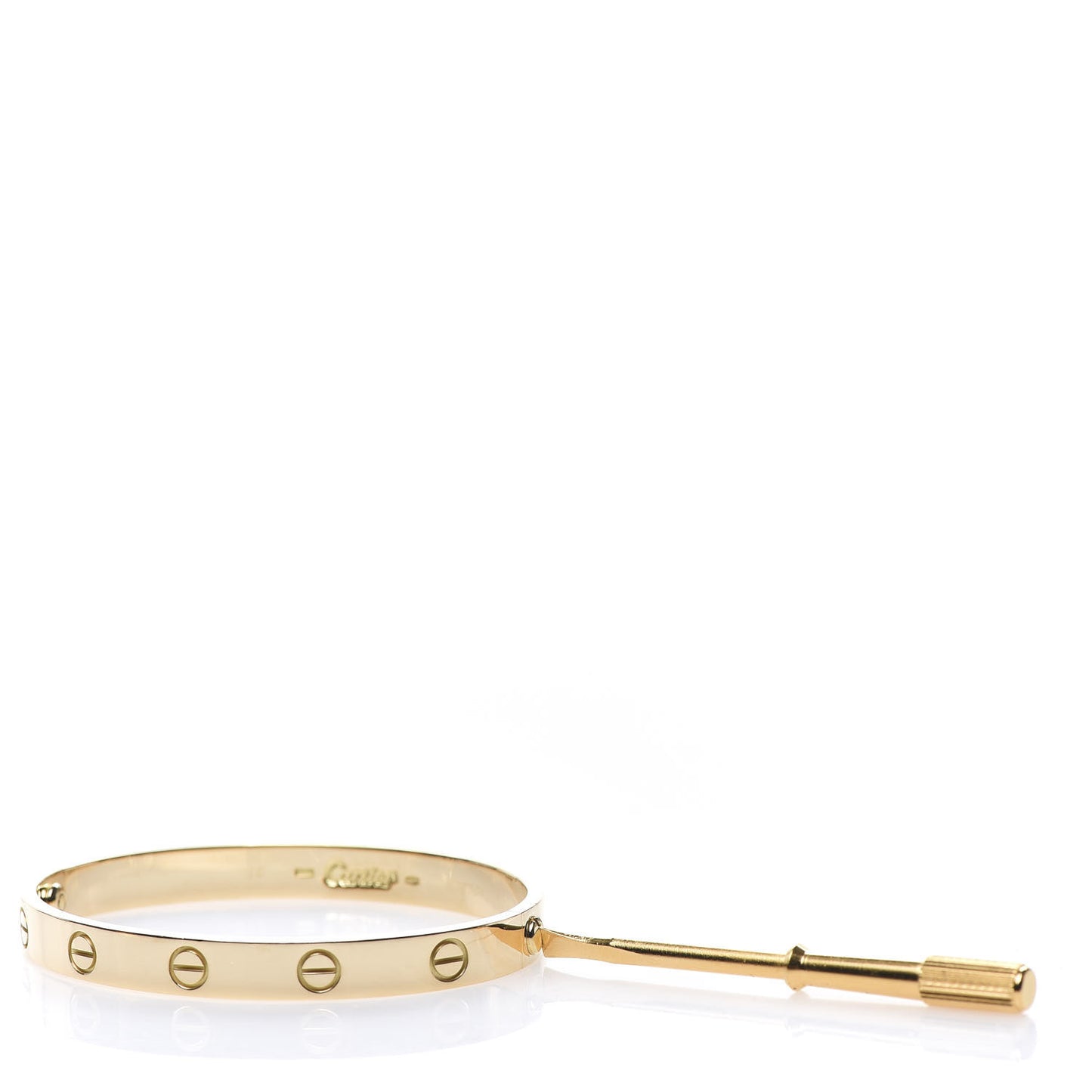 18K Yellow Gold LOVE Bracelet 16