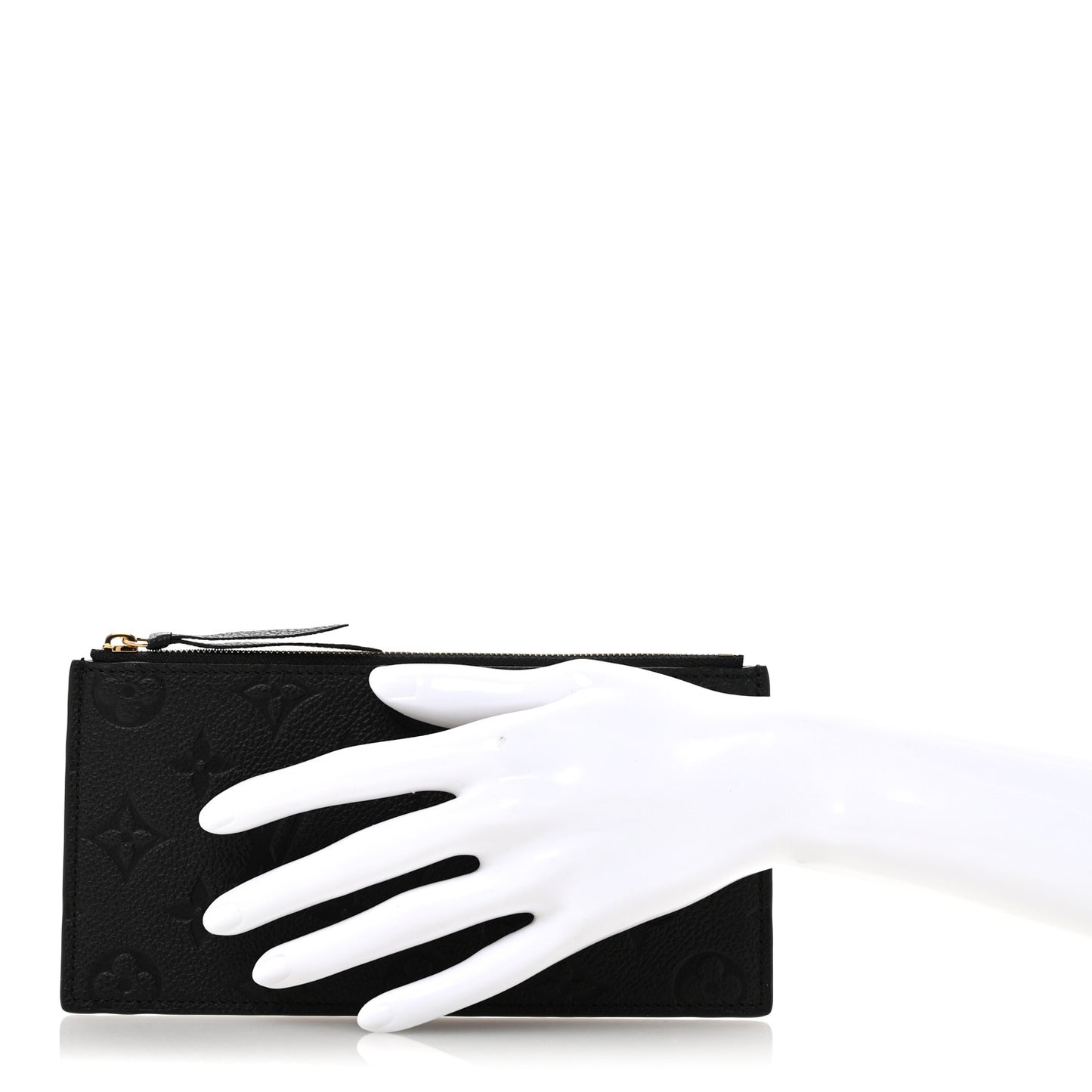 Empreinte Felicie Chain Wallet Zippered Insert Black