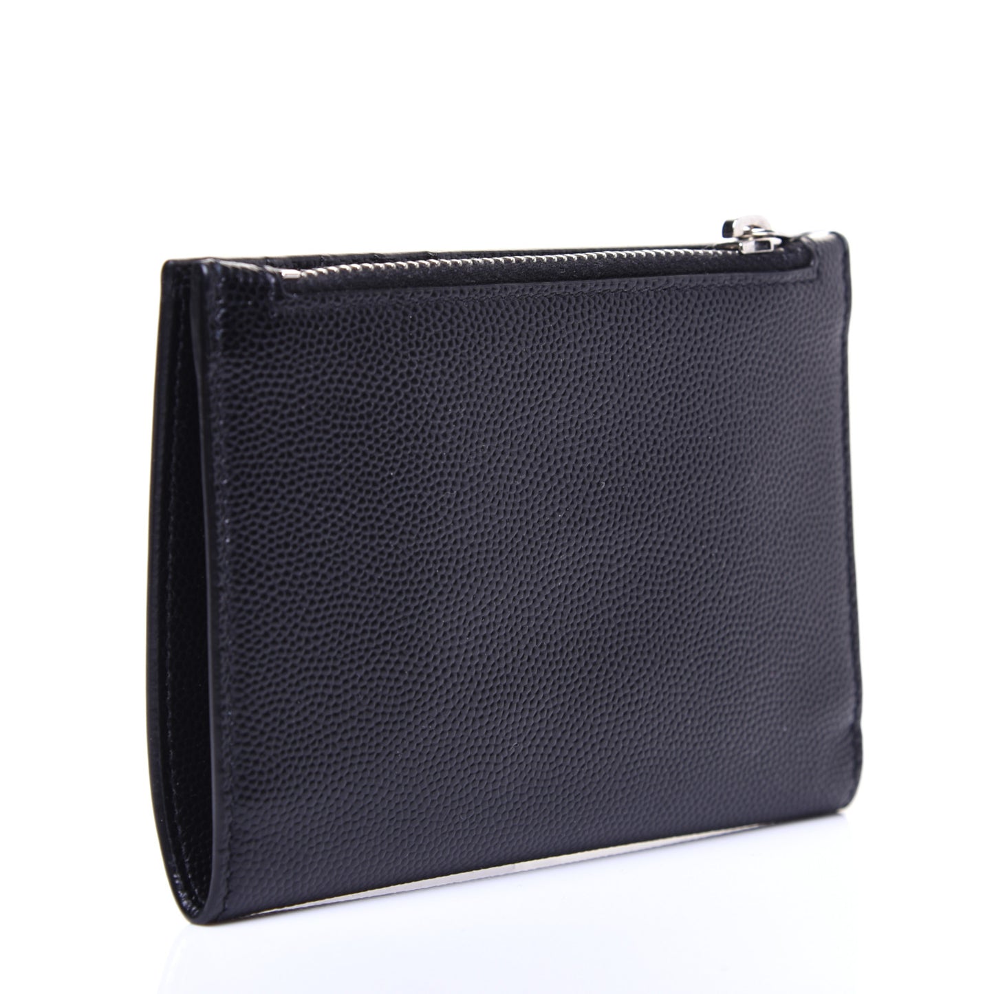 Grain De Poudre Zipped Card Case Black