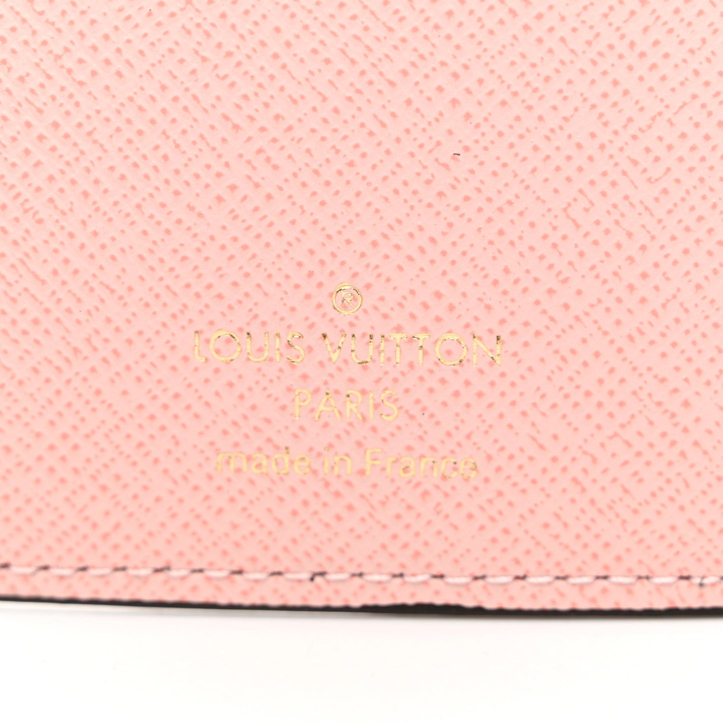Damier Ebene Victorine Wallet Rose Ballerine