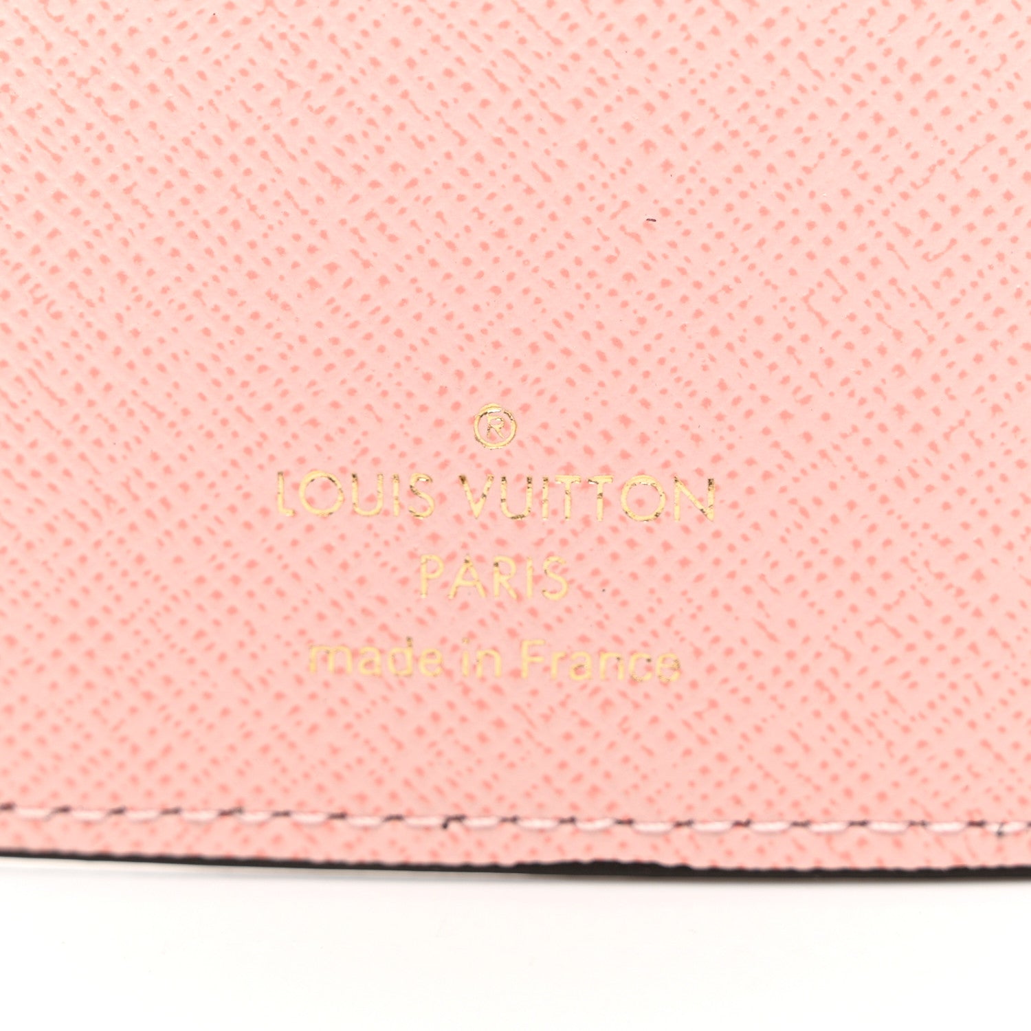 Louis Vuitton Damier Ebene Victorine Wallet Rose Ballerine 6 of 7