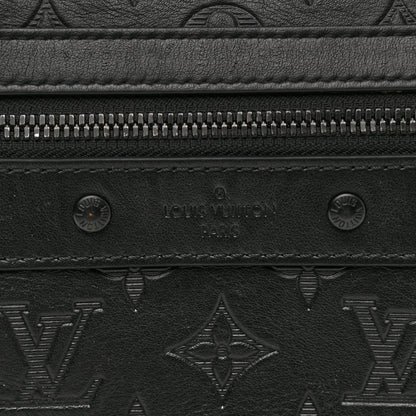 Louis Vuitton Calfskin Monogram Shadow Sprinter Backpack Black 7 of 10