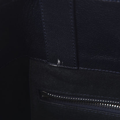 Mulberry Shiny Goatskin Bayswater Tote Midnight 10 of 11