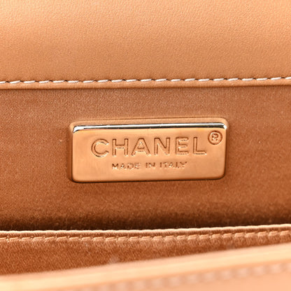 Chanel Lambskin CC Stitch Wallet On Chain WOC Beige White 6 of 11