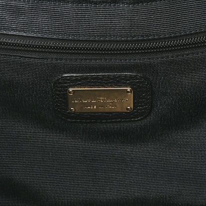 Salvatore Ferragamo Calfskin Medium Tote Black 6 of 10