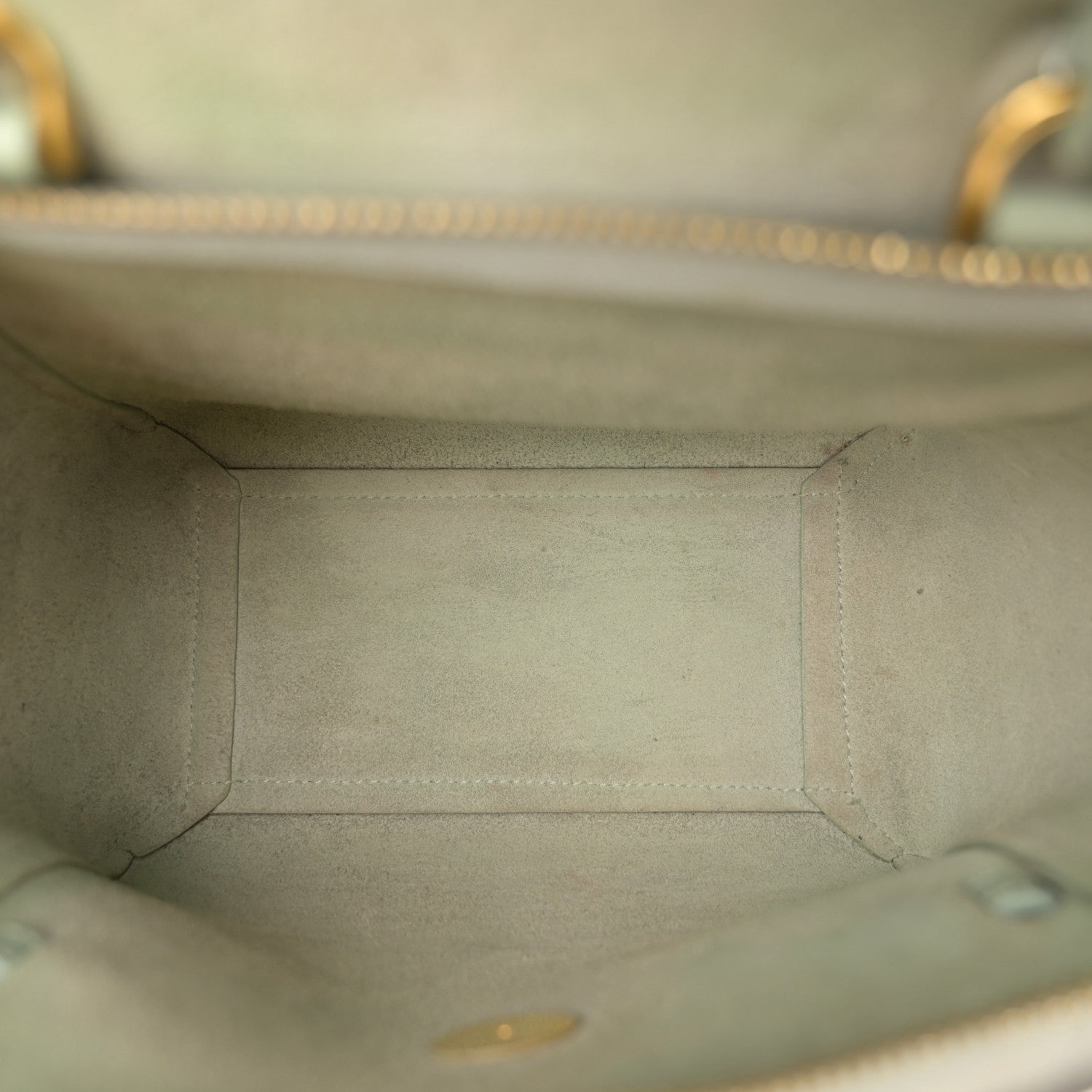 Celine Grained Calfskin Nano Belt Bag Jade 5 of 13