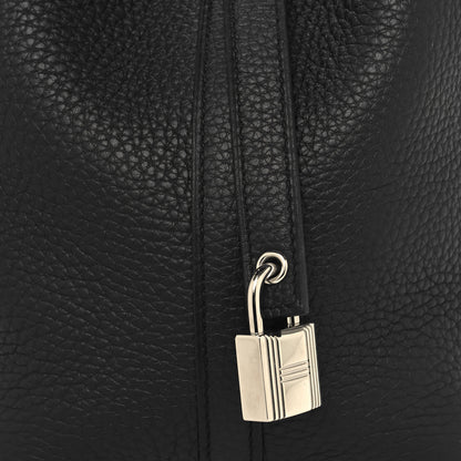 Hermes Taurillon Clemence Picotin Lock 18 PM Black 8 of 12