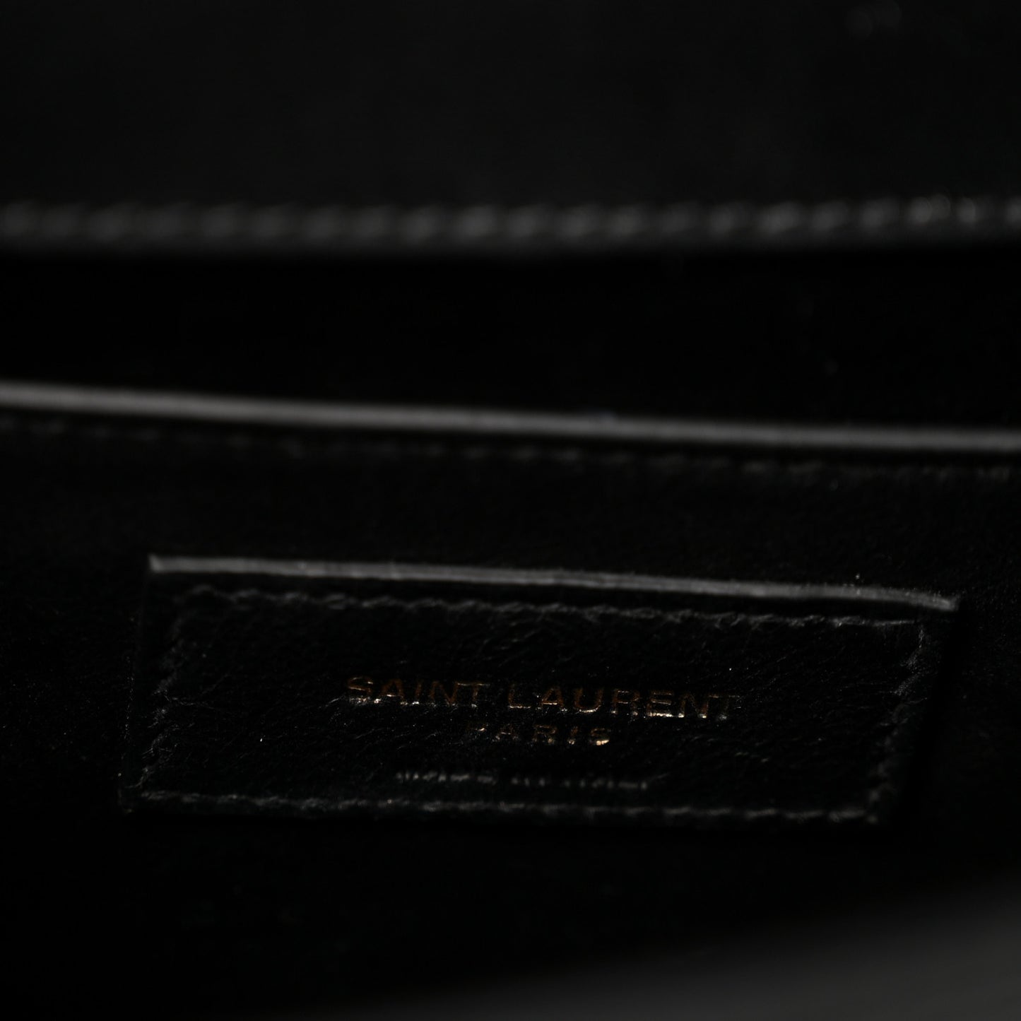 Smooth Calfskin Small Manhattan Shoulder Bag Black