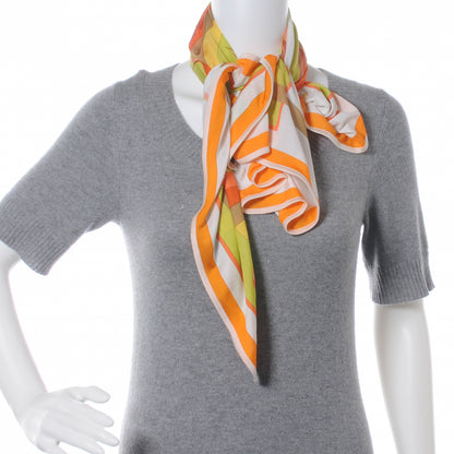 Hermes Silk Jersey Arcs en Ciel Scarf 90 8 of 8