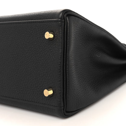 Hermes Togo Kelly Retourne 32 Black 10 of 11