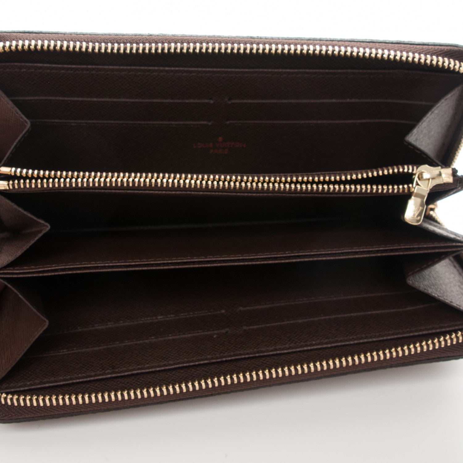 Louis Vuitton Damier Ebene Zippy Wallet 5 of 7