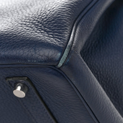 Hermes Togo Birkin 35 Bleu Marine 11 of 12